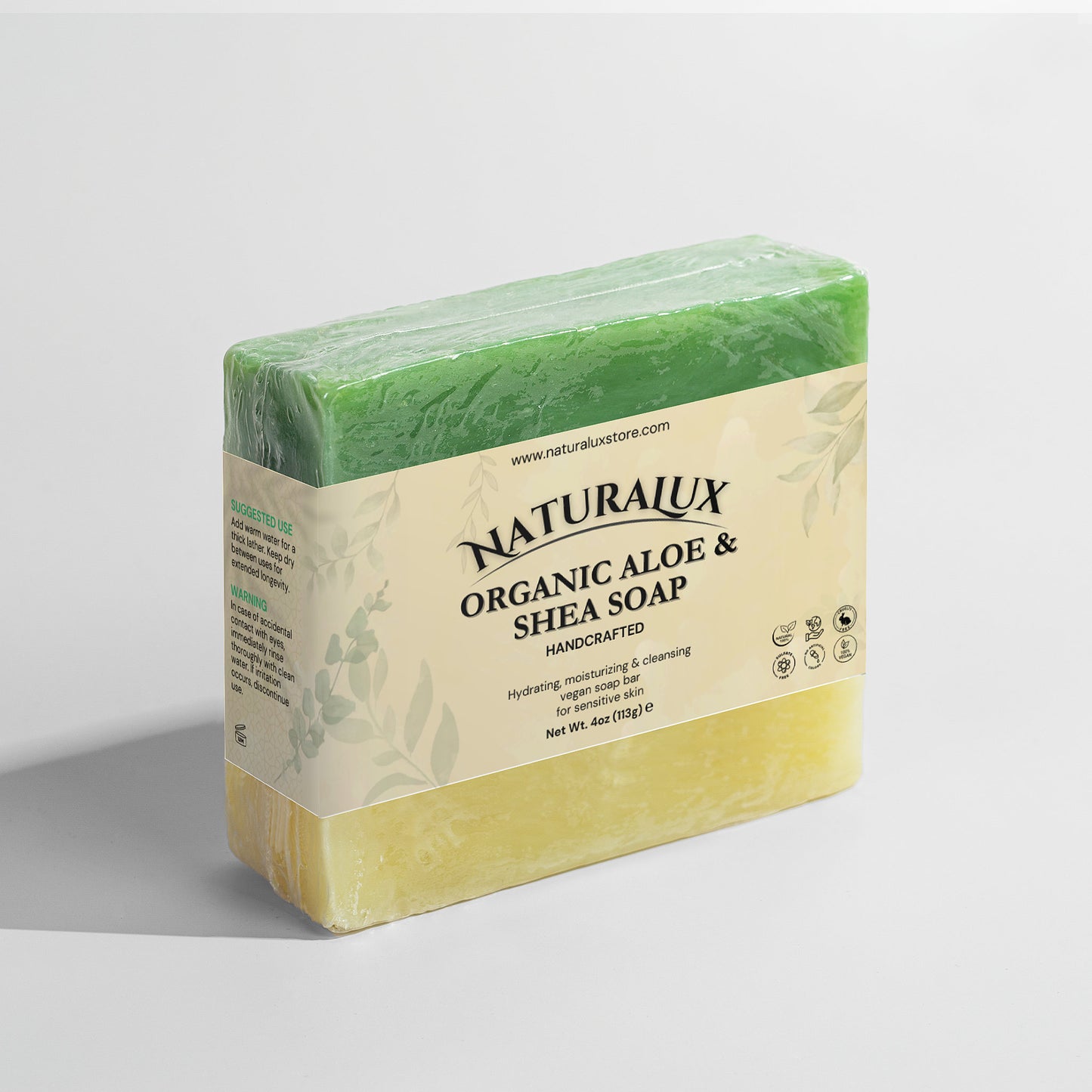 Organic Aloe & Shea Soap
