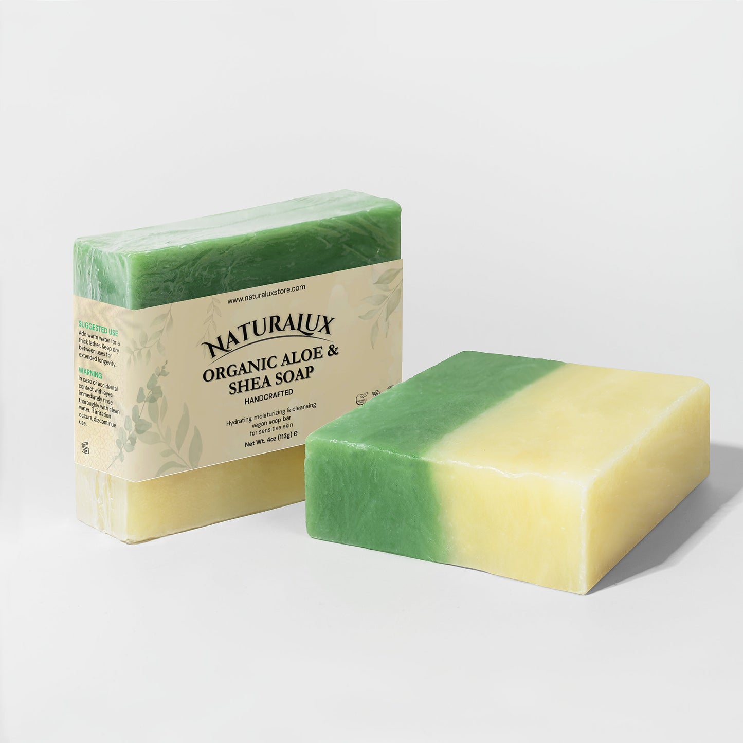 Organic Aloe & Shea Soap