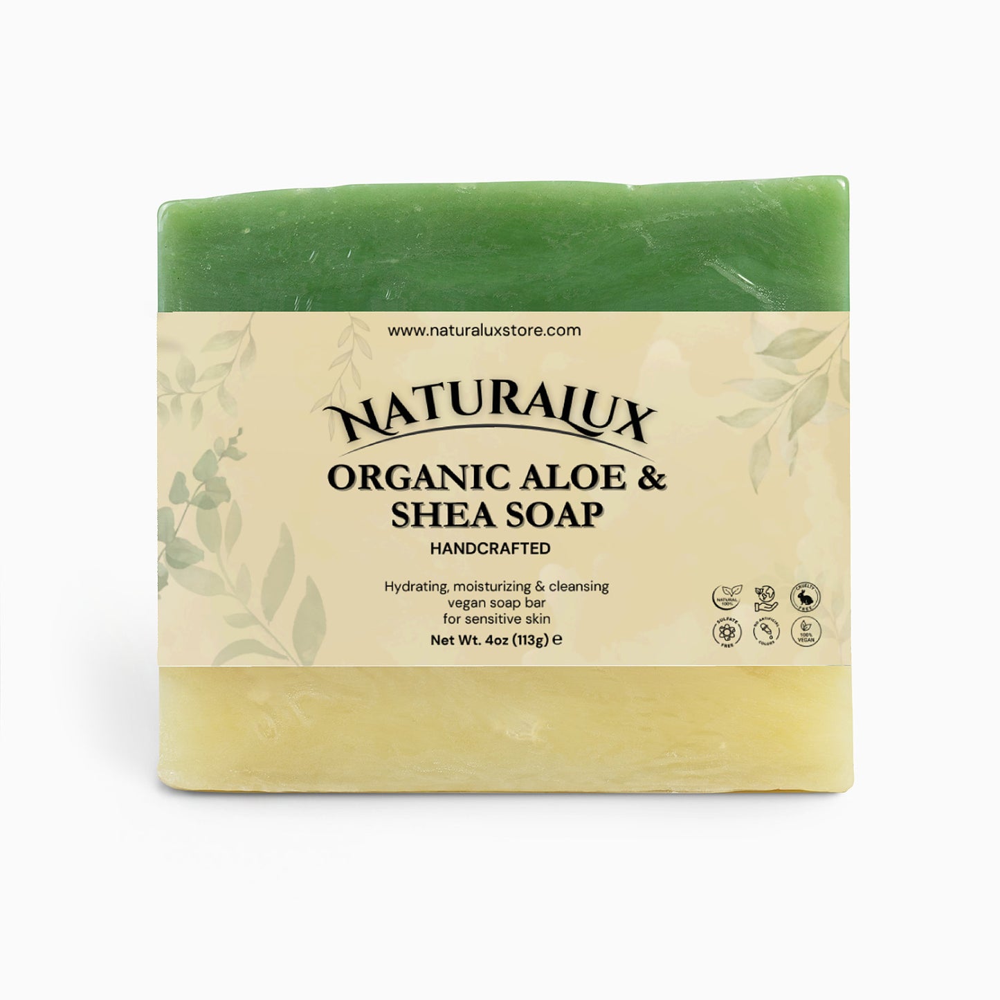 Organic Aloe & Shea Soap